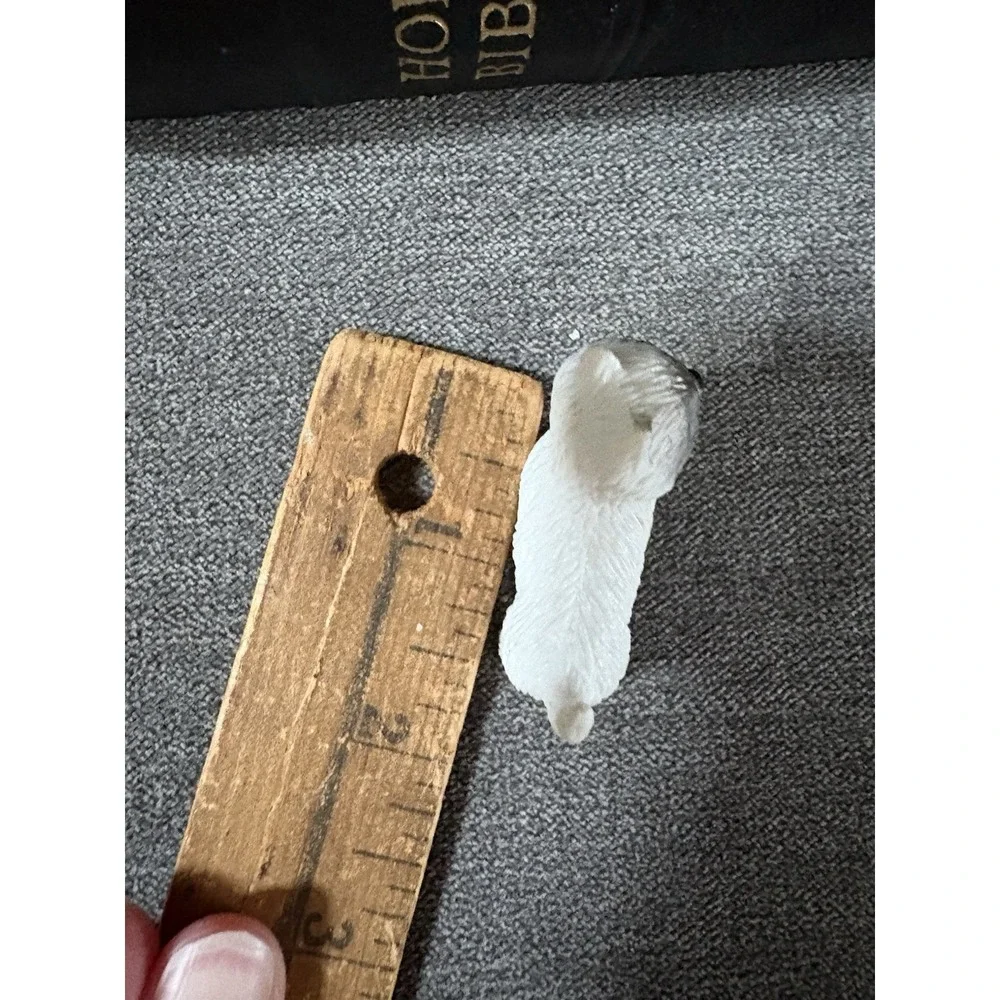 Vintage Tall ‎ West Highland White Terrier Dog/puppy plastic Toy Figure